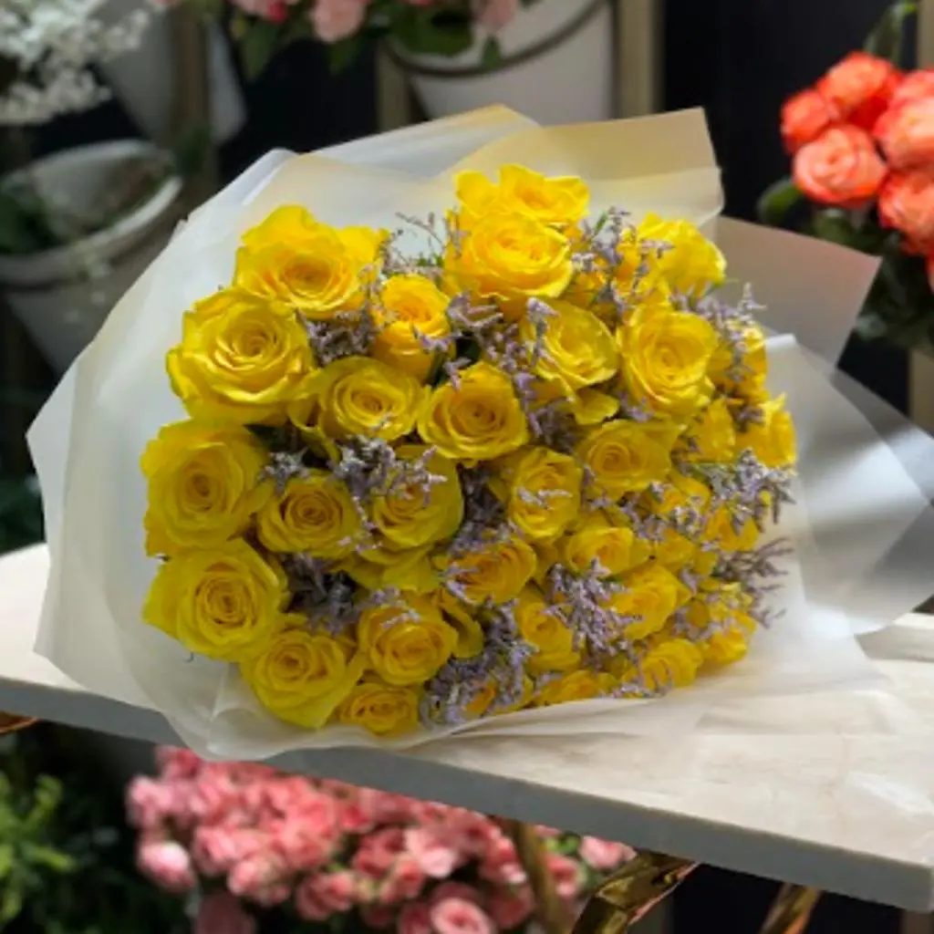 Yellow Rose Bouquet